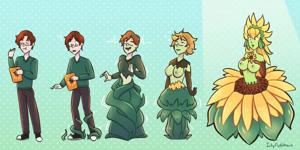 Magic Seed by Inkyfluffdraws (Monster Girl, TGTF)