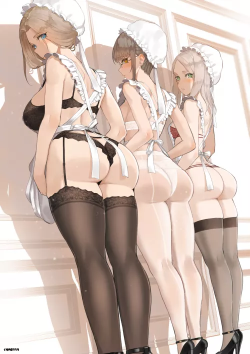 Maid line-up