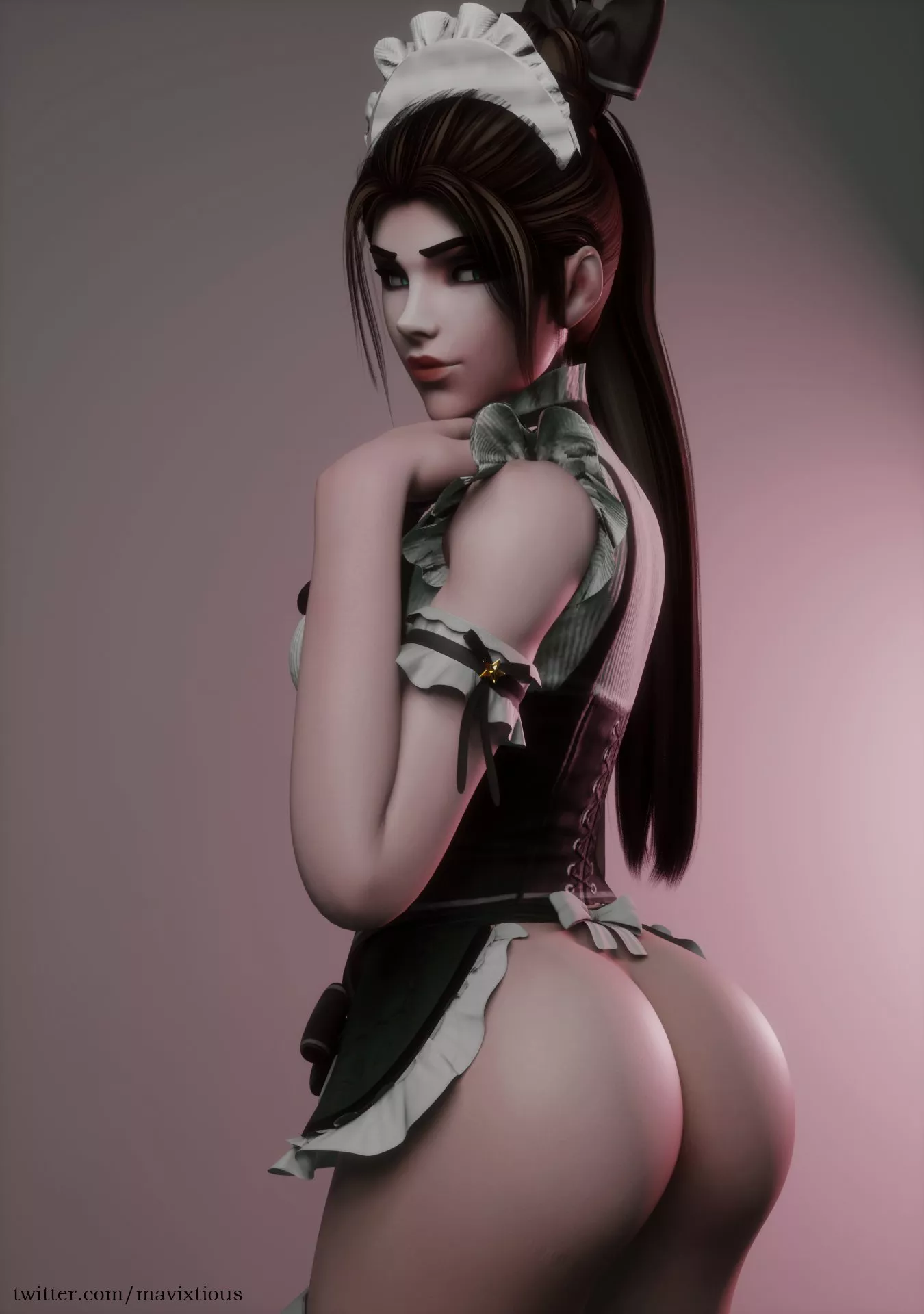 Maid Widowmaker (Mavixtious)