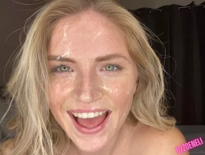 Make a bigger mess on my face 😈