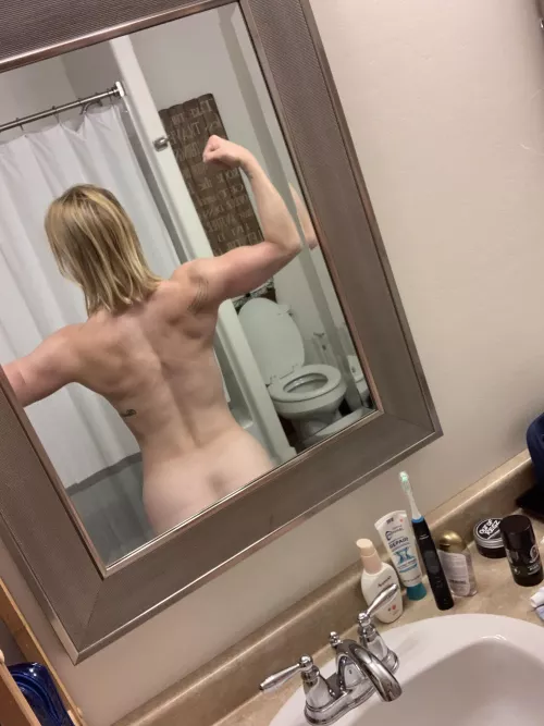 Making sure my back gains haven’t left me while I’m on vacation