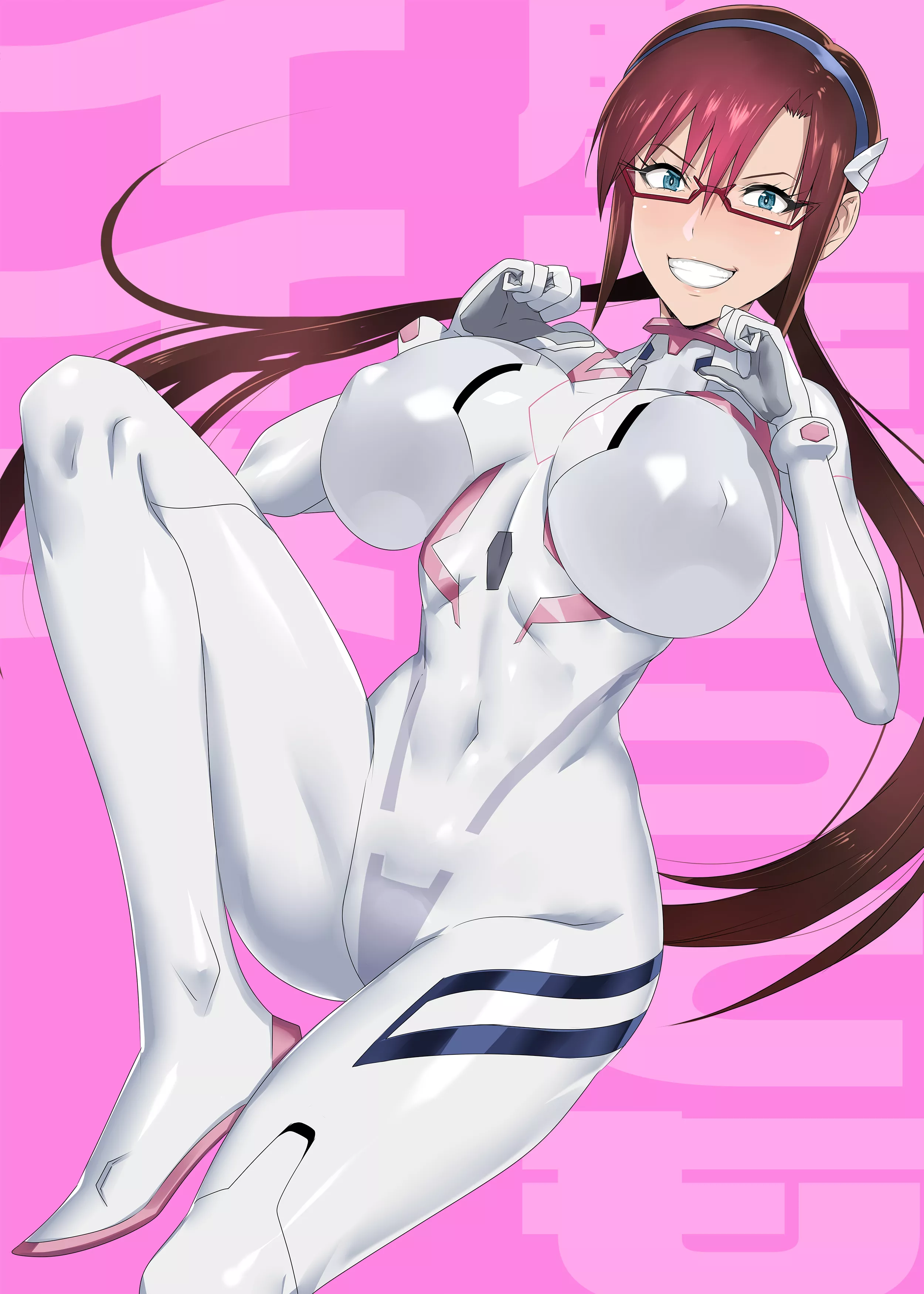 Mari Makinami Illustrious Is Confident (Ippo) [Evangelion]