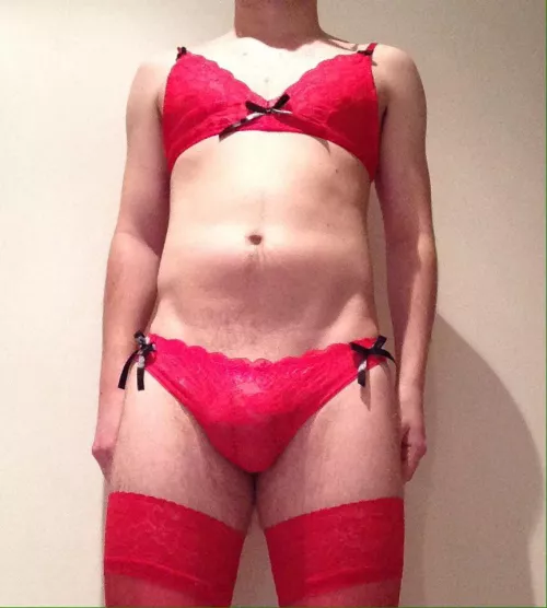 Matching lace set 😬