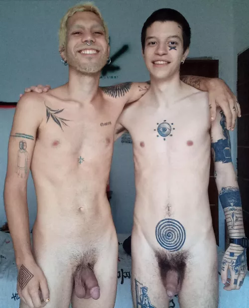 Me and my cousin having a soft afternoon