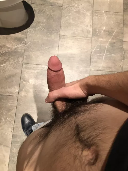 Me: hard AF thinking about giving my load to the hairy guy coming over after work
