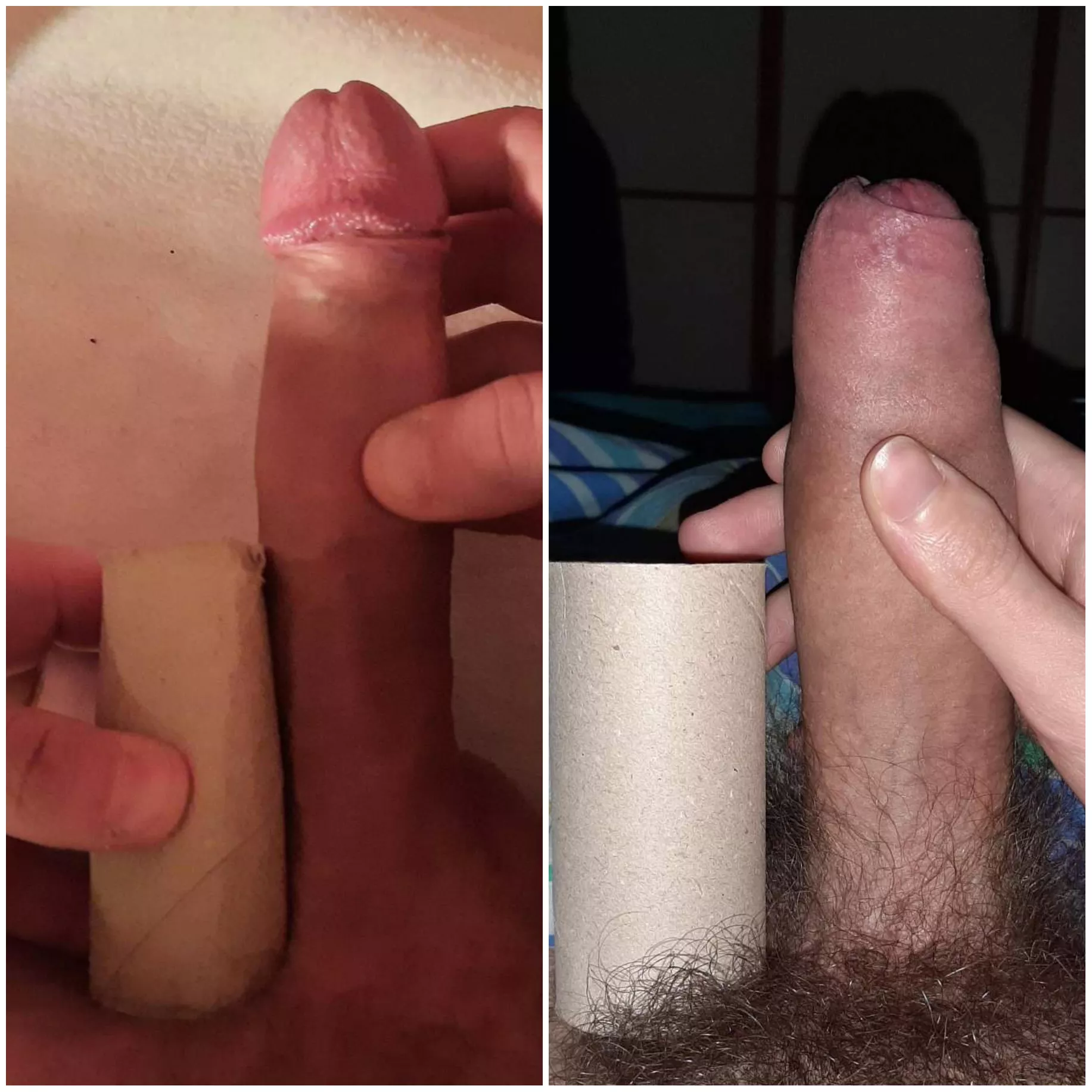Me vs. u/Giangiuca07 compared 😁 Mine is about an inch longer than his huge cock, which is a bit thicker than mine Me vs. u/Giangiuca07 compared 😁 Mine is about an inch longer than his huge cock, which is a bit thicker than mine