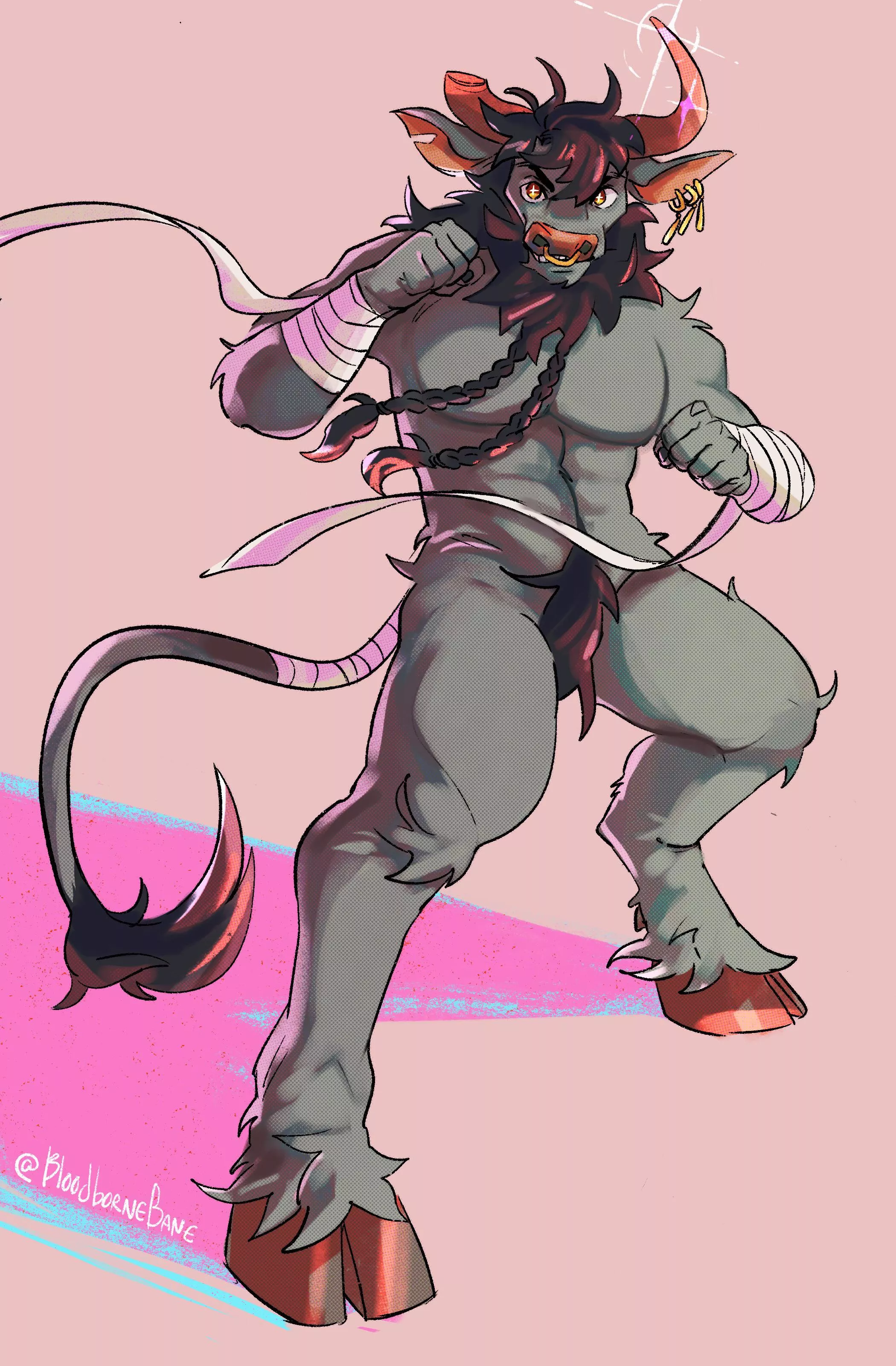 Mess with the bull, youβll get the horn(s). Art by me! Been trying to work on the fluidity of my pieces and color comp.π Mess with the bull, youβll get the horn(s). Art by me! Been trying to work on the fluidity of my pieces and color comp.π