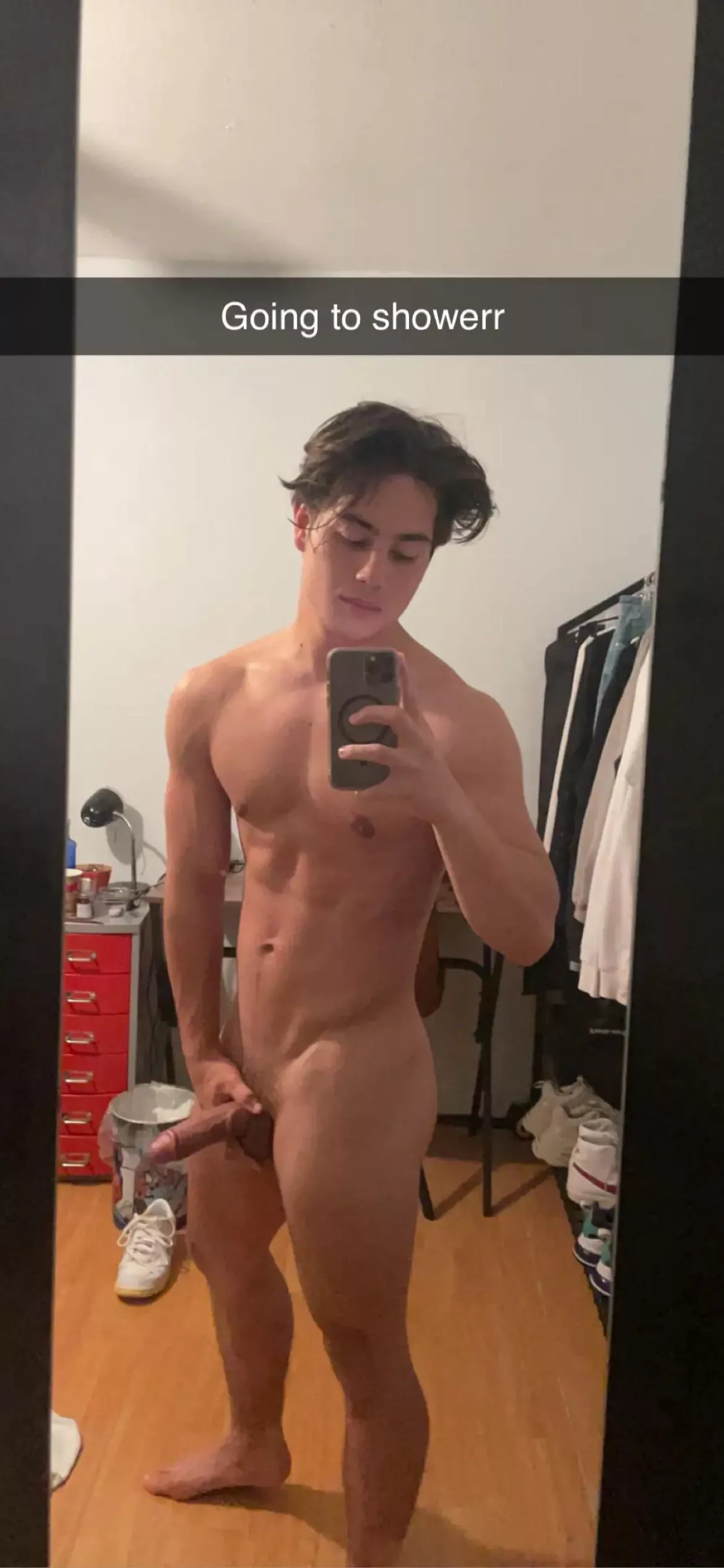 Messy hair