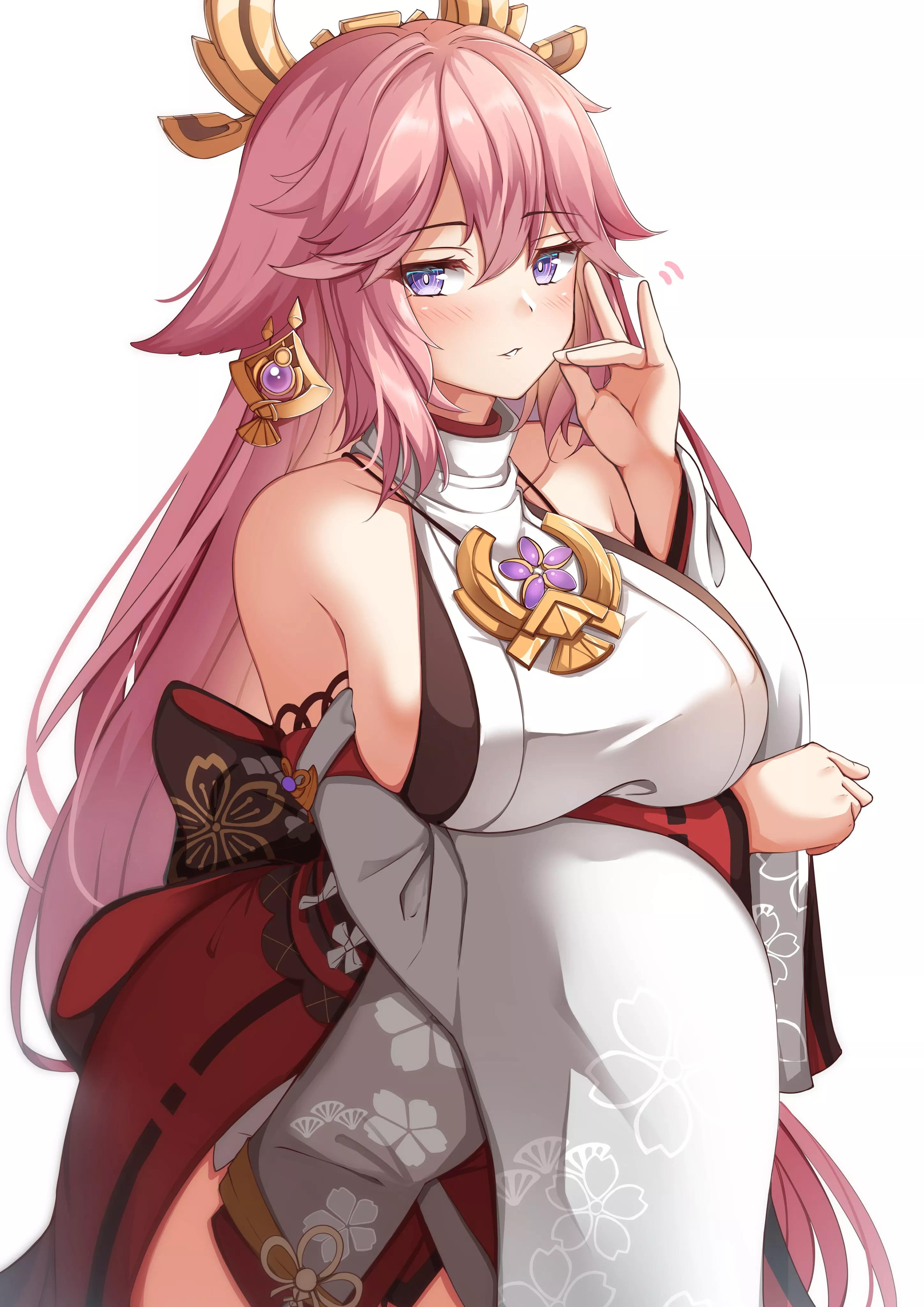 Miko is stacked