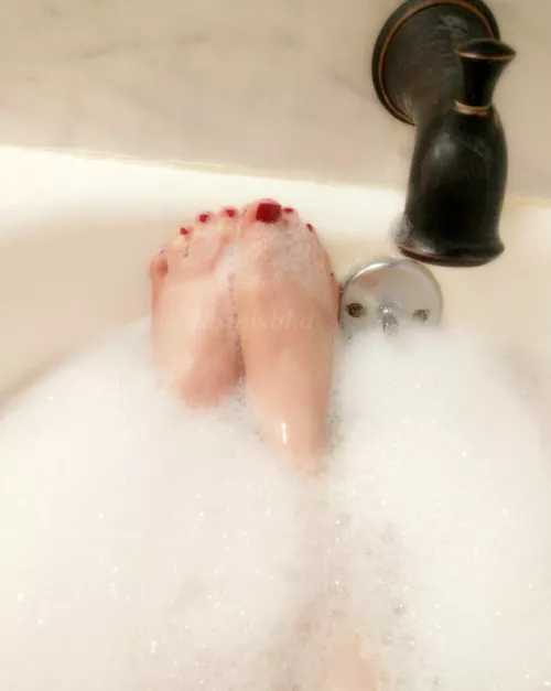 Mm, it's been a long day - who wants to help me unwind?