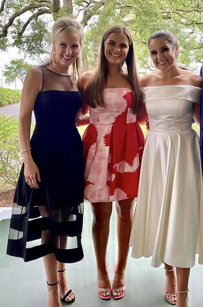 Mom and daughters