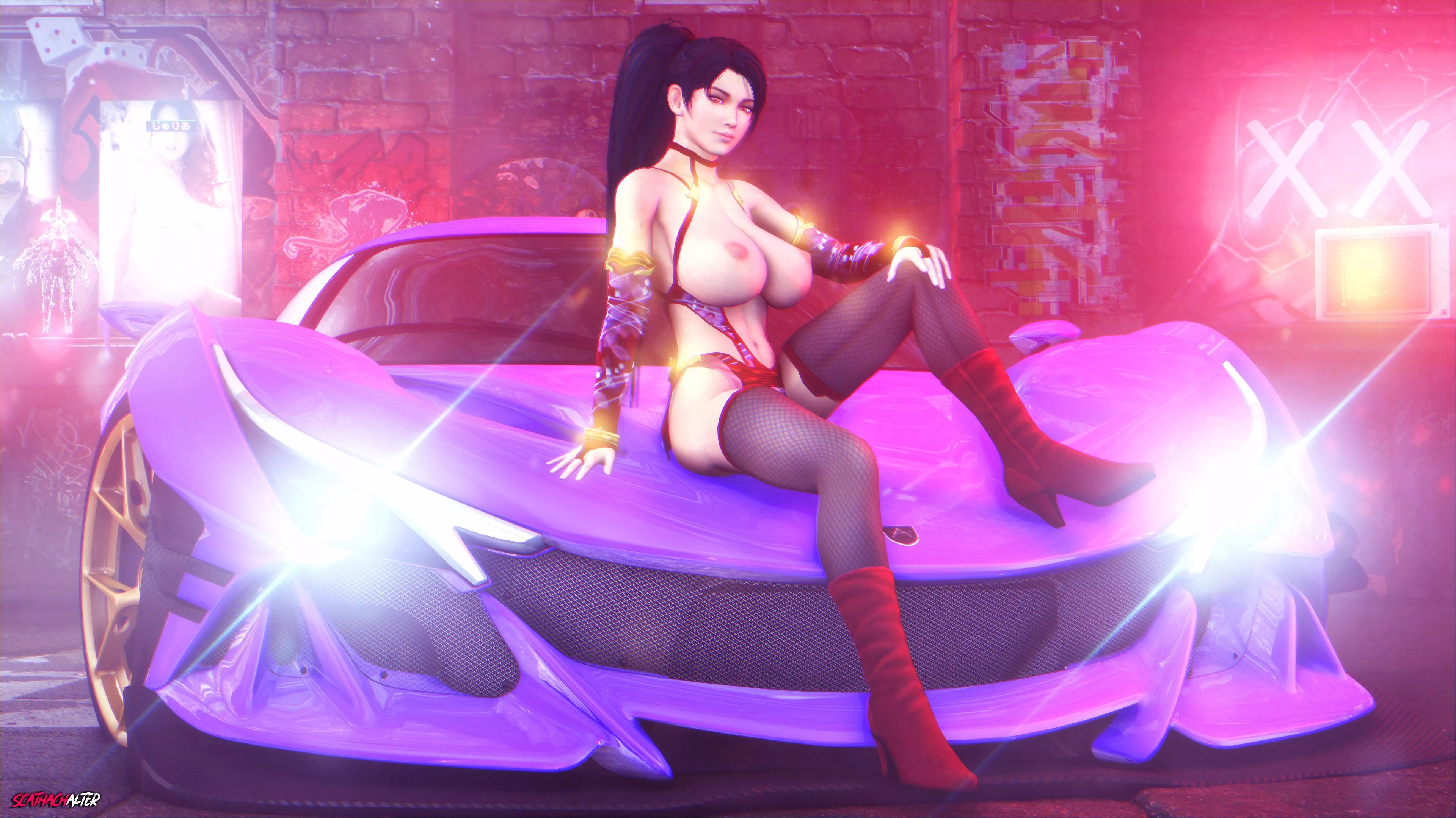 Momiji - Midnight Allure (ScathachAlter) [Dead or Alive]