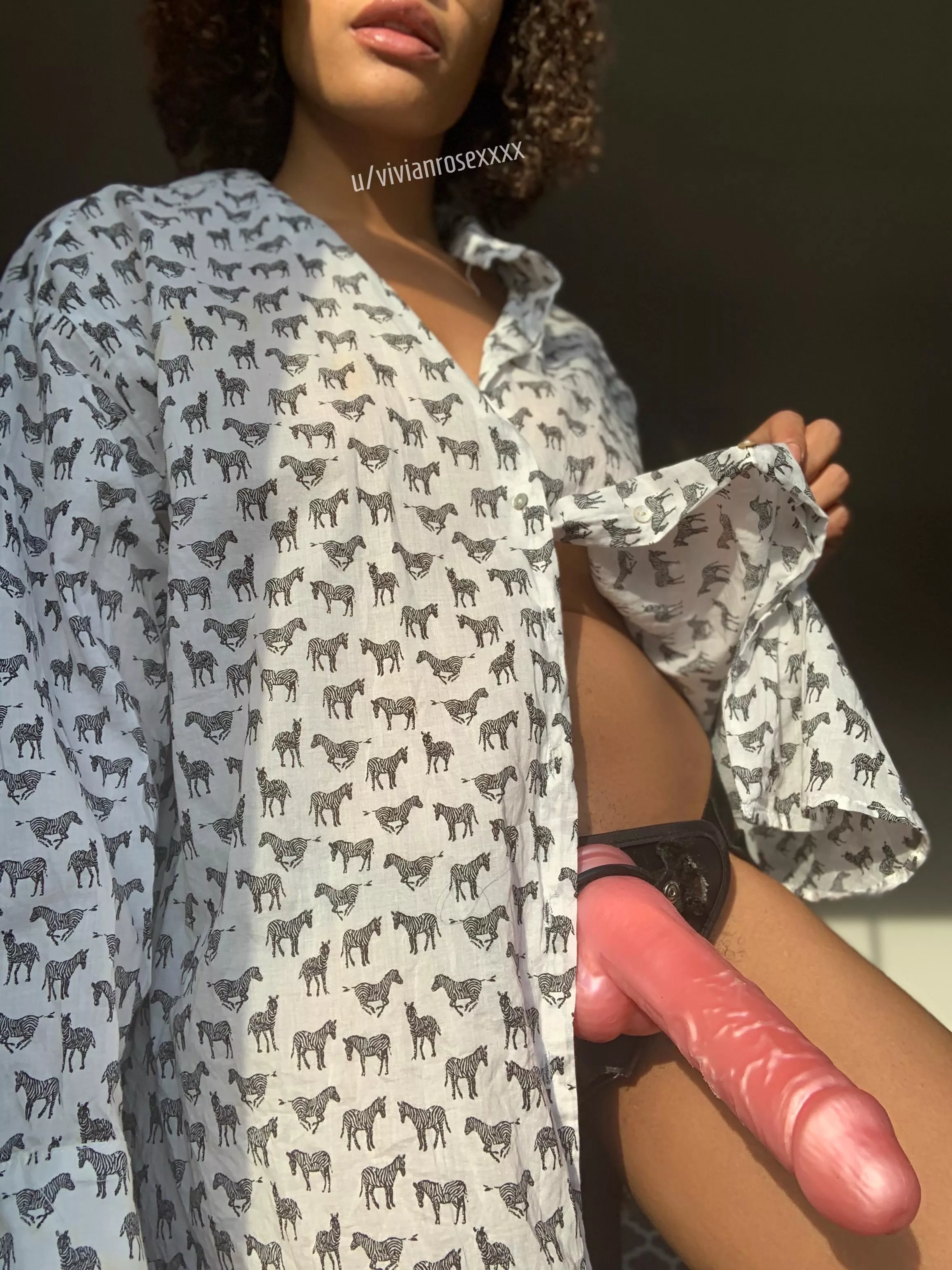 mommy's cock is kind of big. are you ready to take it a