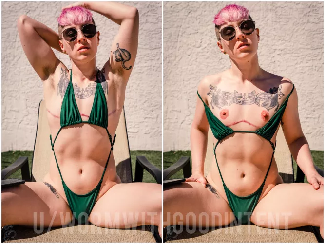 More swimming pools should be suit-optional, do you agree? 🥵