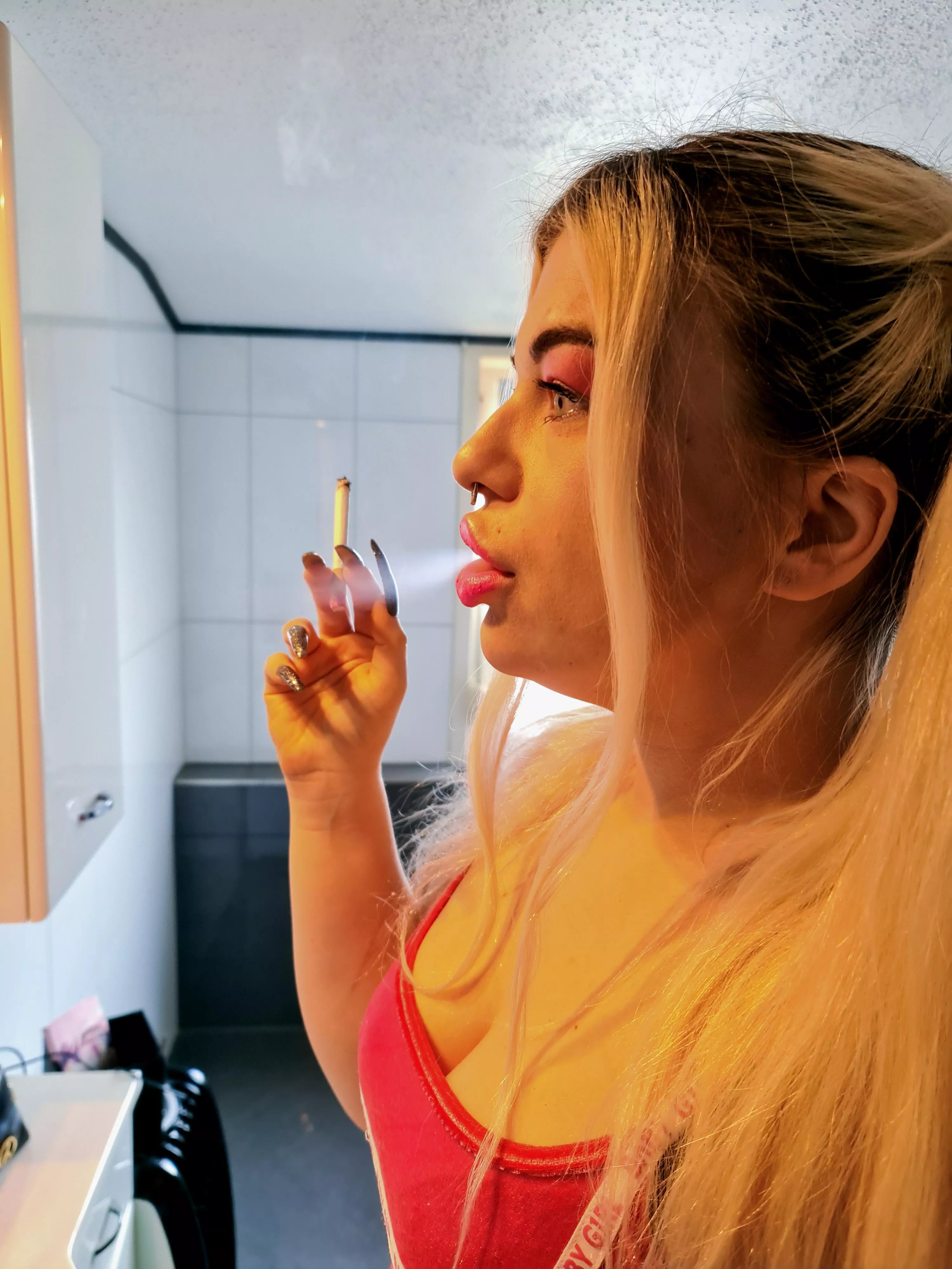 Morning Routine 🚬💋