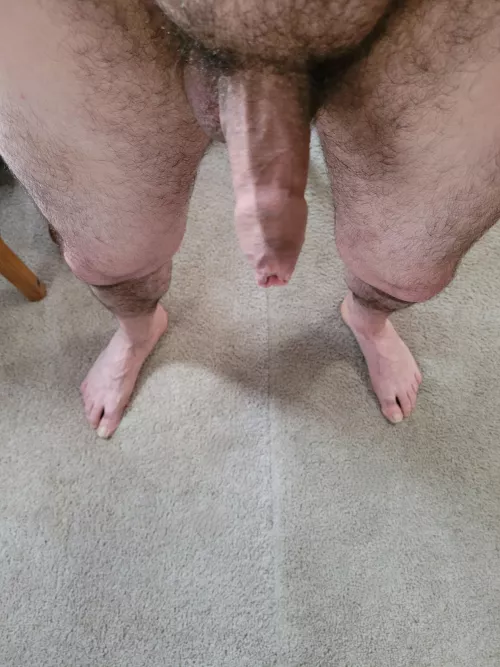 morning semi, nice and leaky hehe