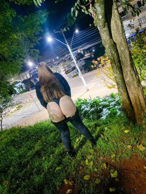 my ass in public