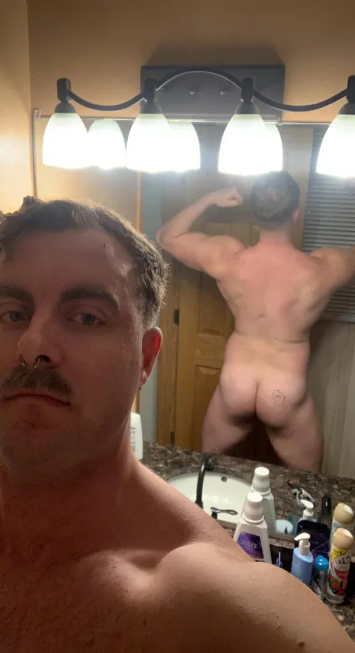 My back is finally shaping up!