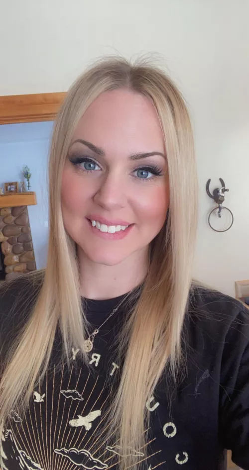 My Beautiful Blonde wife. I’m a closet cuck and am looking for a long term hung bull that will be super dominant won’t hold back. I will feed pics of her. DM me.