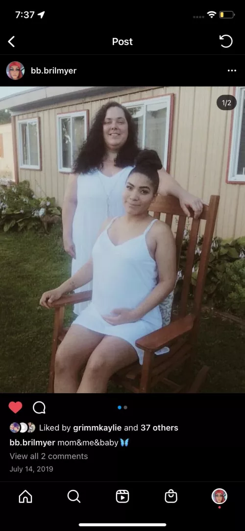 My beautiful mom and I :) 6 months here