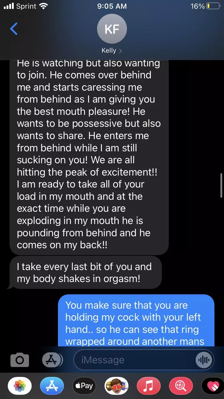 My best friend’s wife & I started sexting..