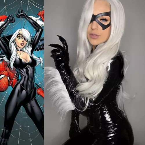 My Black Cat Cosplay :) Made the suit myself so I am a bit proud [self]