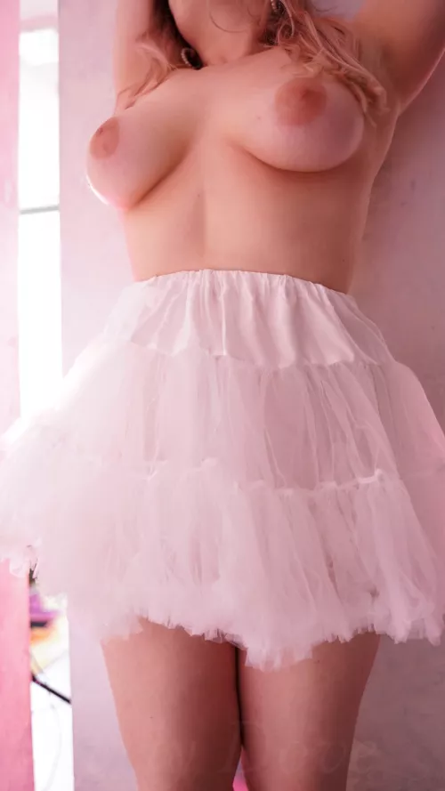 My boobs aren’t huge, but very perky