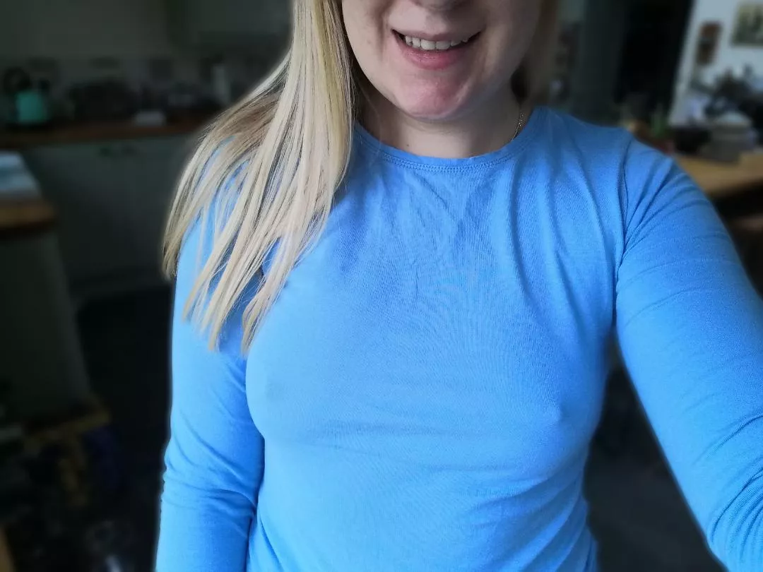 My boobs look great in this top!