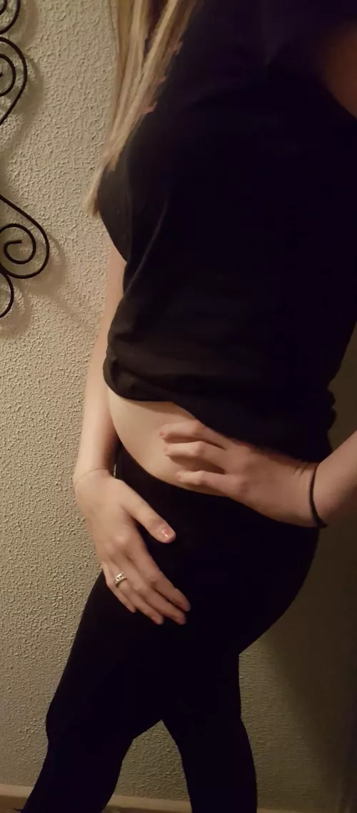 My boyfriend stuffed me well today🥵