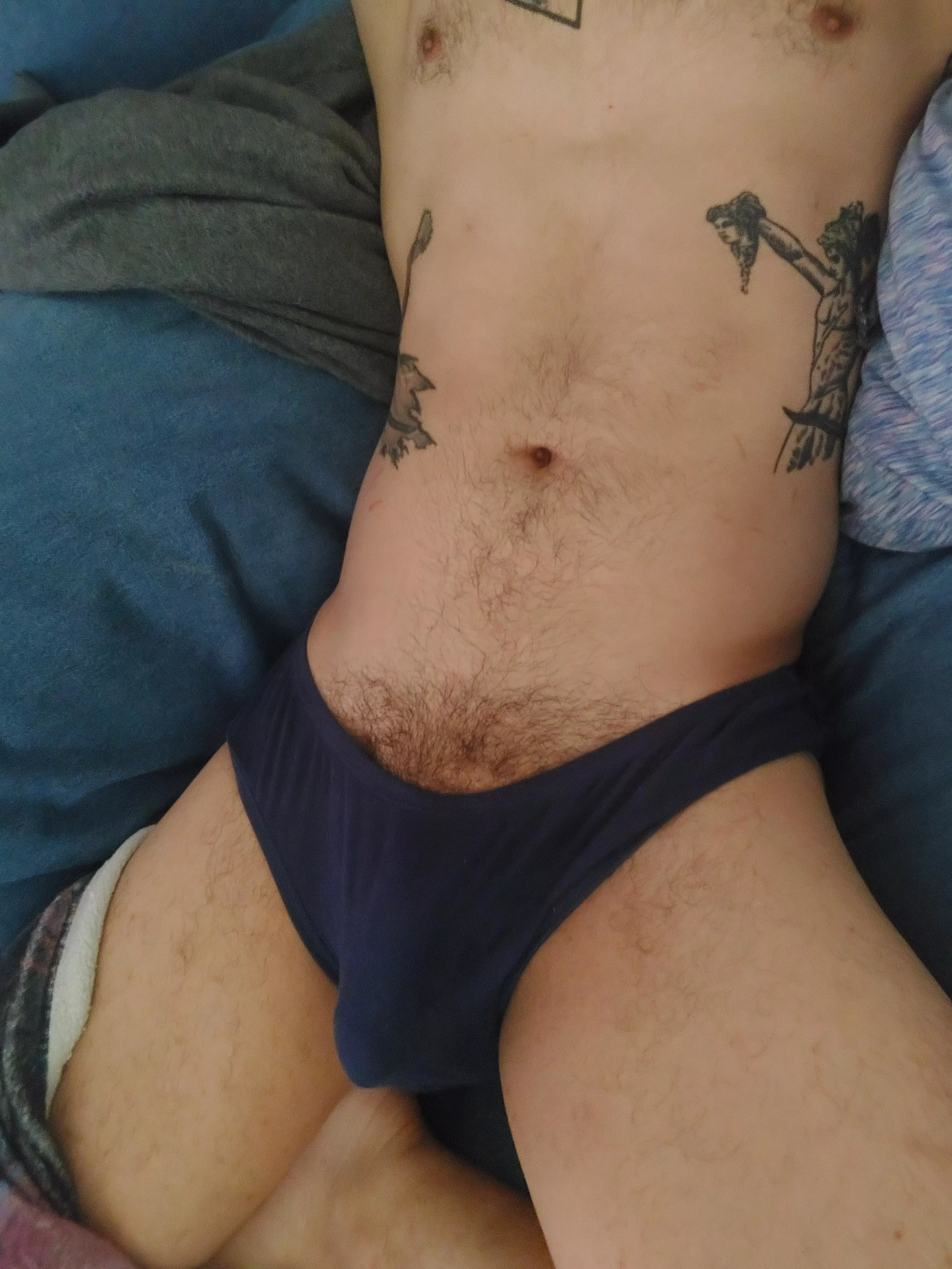 My cock is straining my underwear