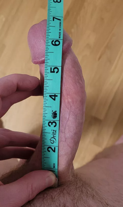 My erect measurement
