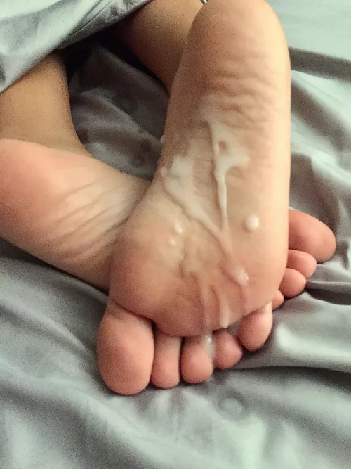 My ex asked to paint my soles, was I right to let him?