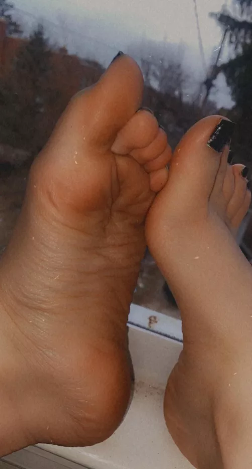 My fave pic i took today 👣💕