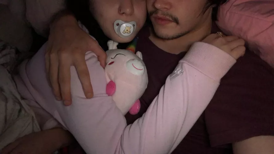 My favourite plush is my Dada over even my unicorn! 🥺💕💞💜