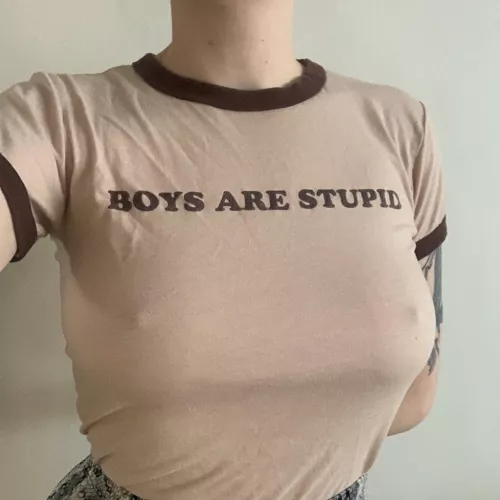 My favourite T shirt 🙊