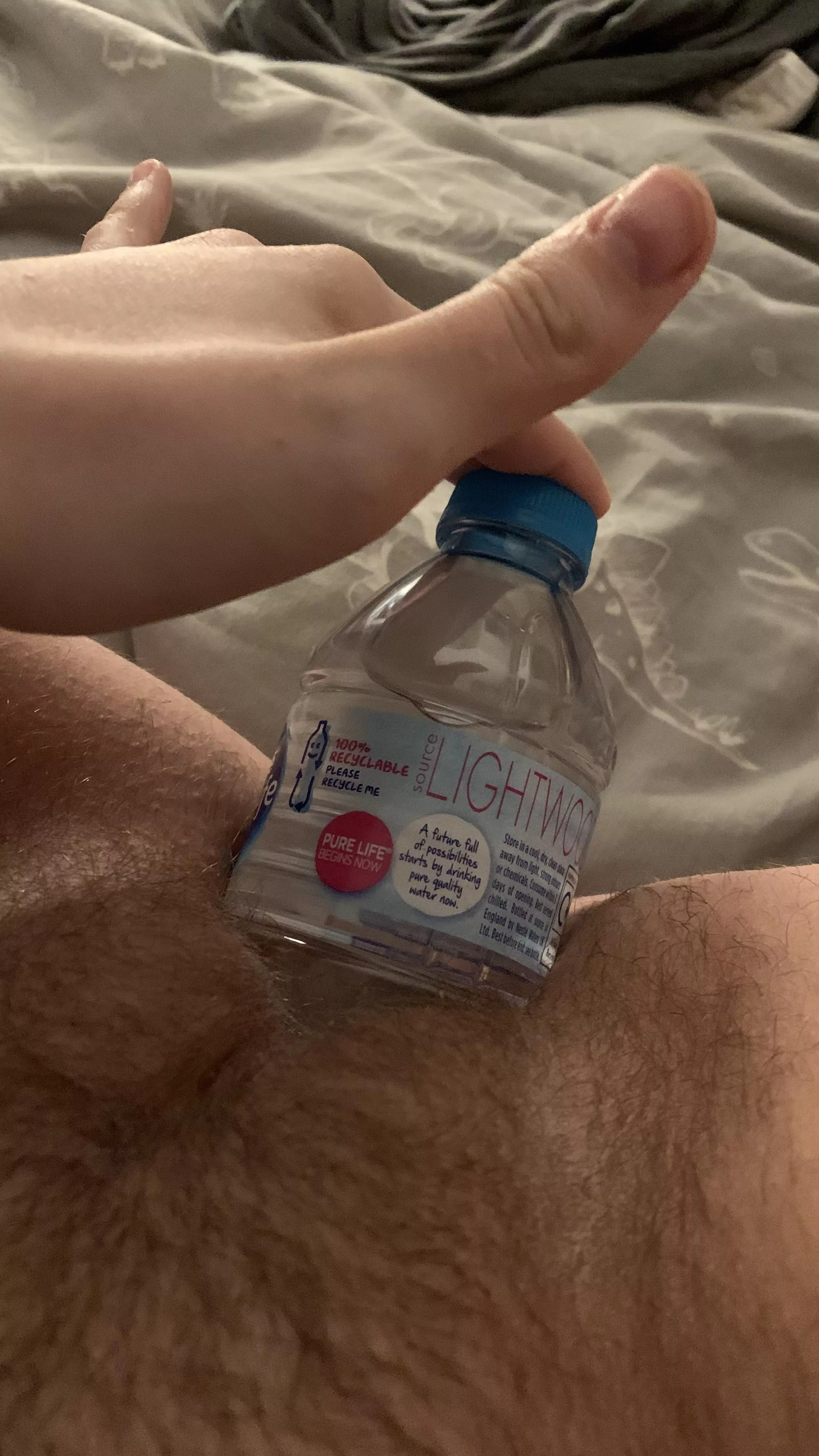 my first water bottle insert