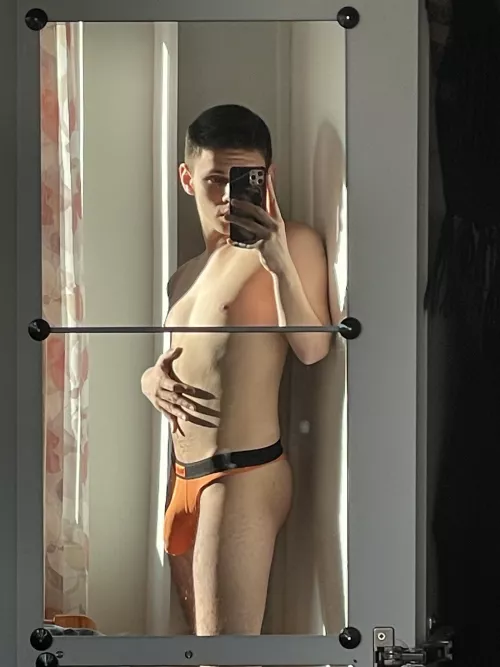 my friends always tell me my bulge is visible whatever I wear 🙄 do you think so?