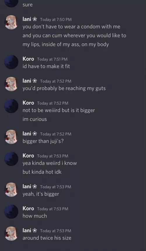 My gfs dms with her bull