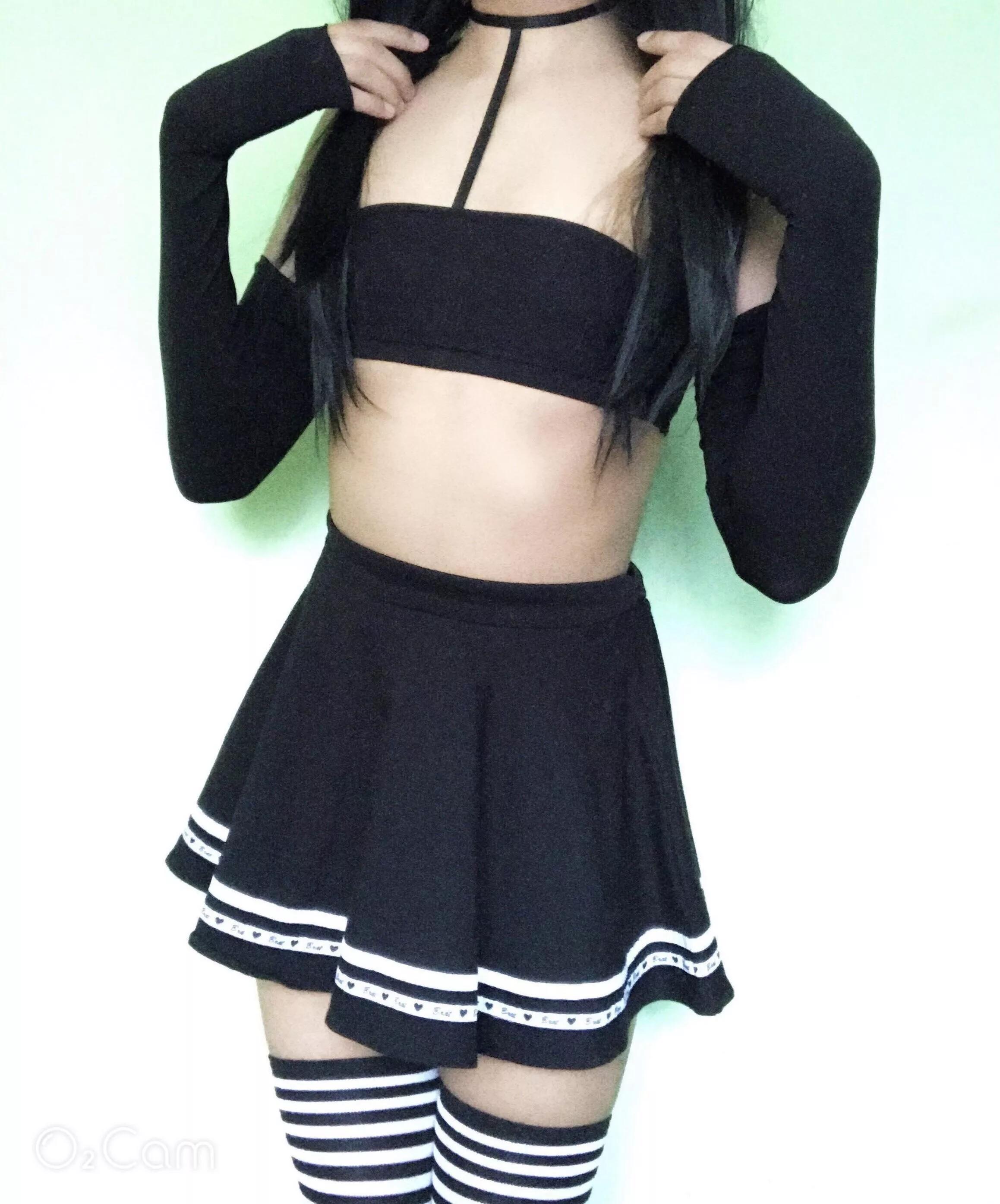 My goth look🖤