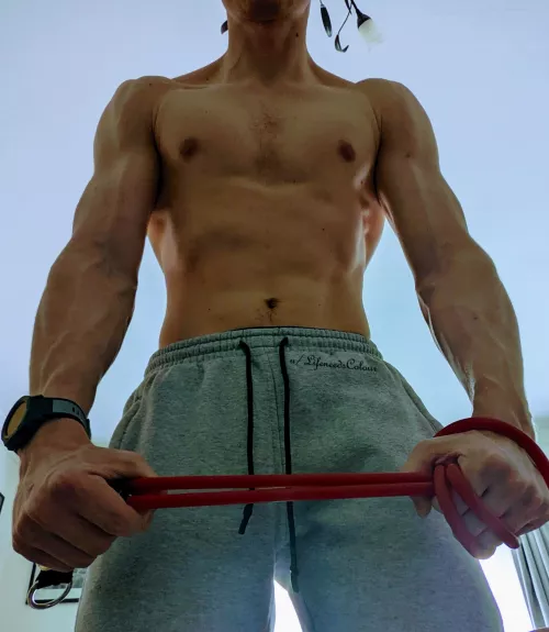 (M)y home workout could be more fun with you..