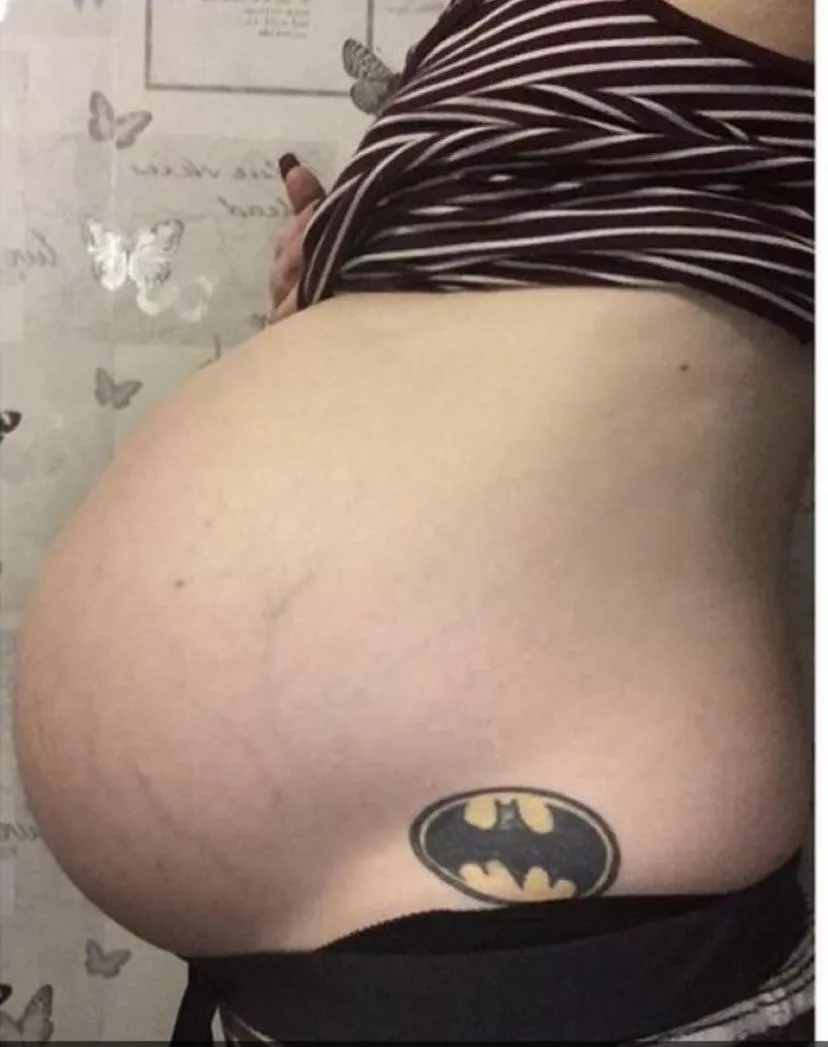 My last pregnancy. I hope I get this big again 😍