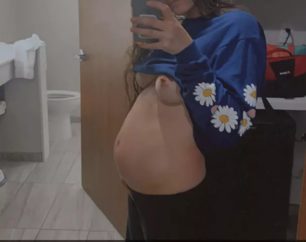 My mommy titties are getting bigger 🙂(23)(f)