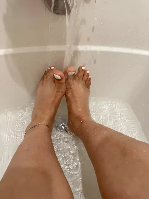 My morning bath 🤍