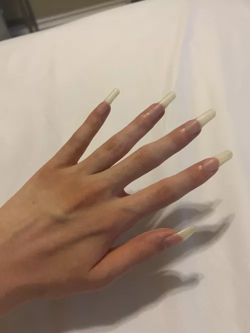 My natural nails no supplements or anything. Never knew how good they were until I started growing them out and getting compliments constantly. I hope you enjoy them!