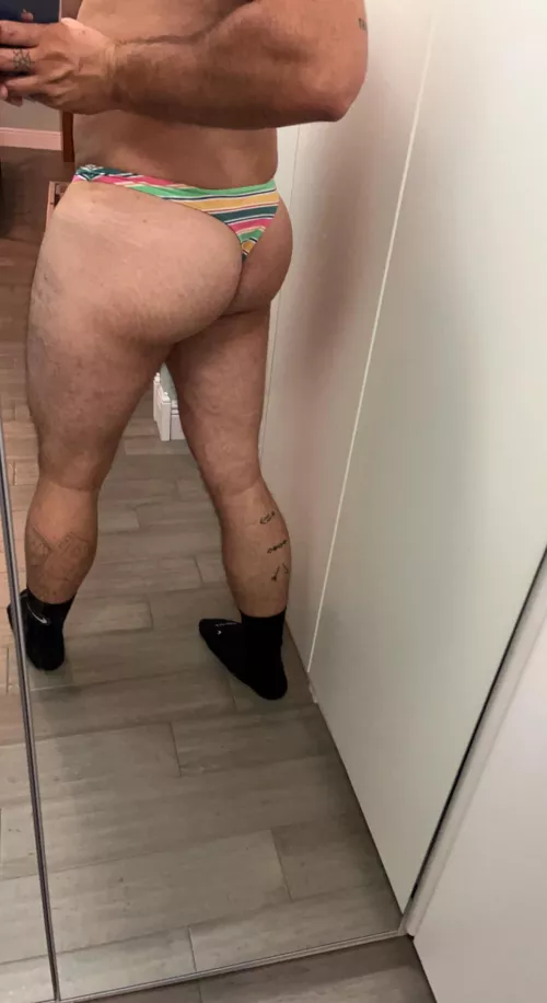 My new Cocksox thong :) Does it fit my ass?