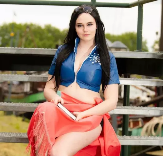 My Nico Robin Cosplay (femboy)