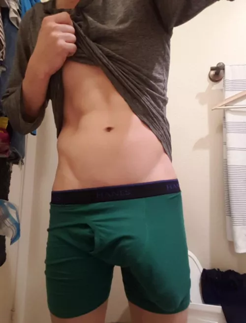 My nighty bulge