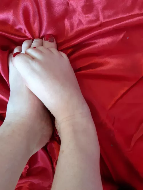 My toes are a little shy. Are they cute enough to be seen?