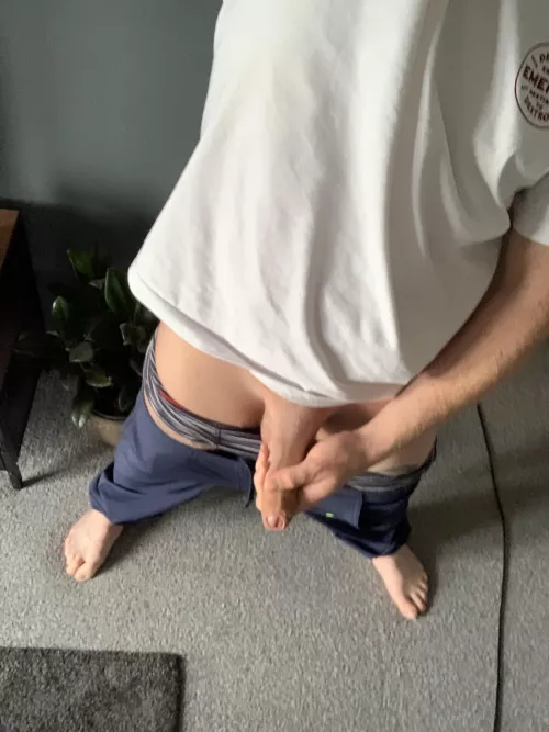 my uncut sausage 👀