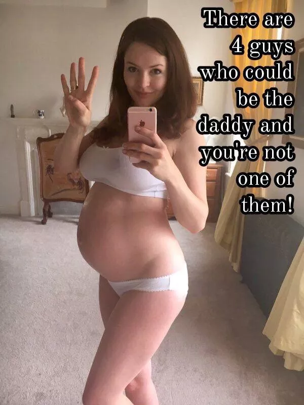 My wife was sleeping with 4 men when she became pregnant… I wasn’t one of them